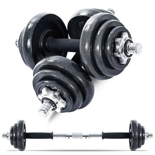 20kg dumbbells set adjustable - 20kg,