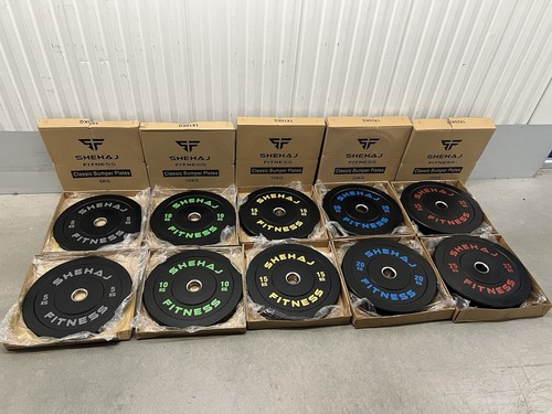 150kg set bumper olympic - set,
