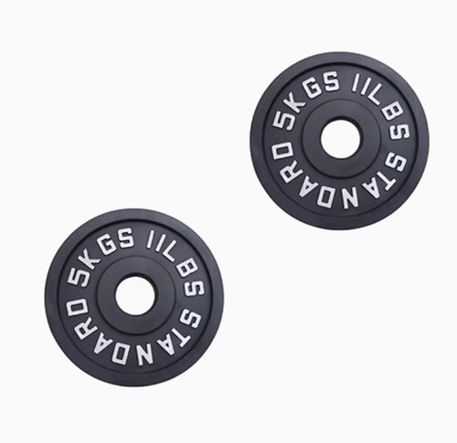 Cast iron weight plates set - iron,