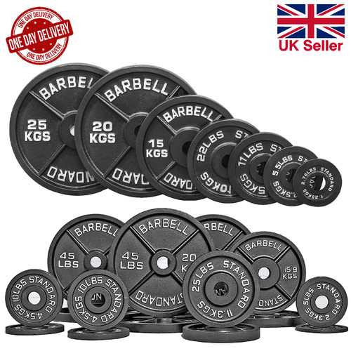 Cast iron weight plates - weight, set