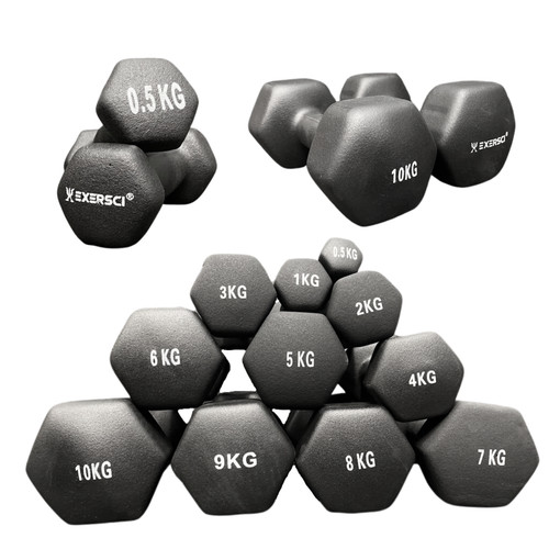 Exersci black neoprene - black,