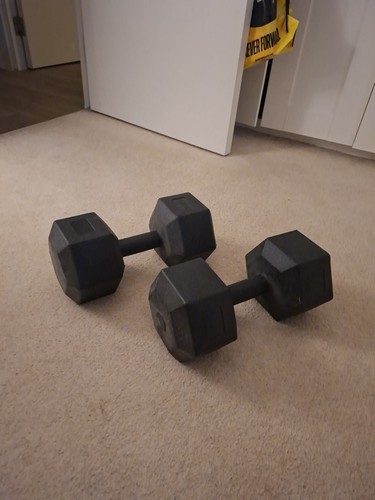 Hexagonal dumbbells set 2 - of,