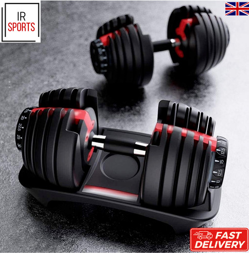 Adjustable dumbbells set - adjustable,