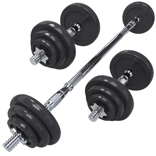 Gym master 20kg weight set - gym,