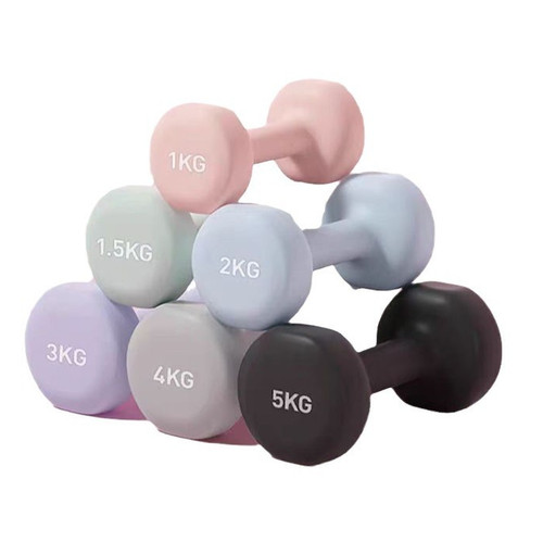 Neoprene dumbbells aerobic gym - neoprene,