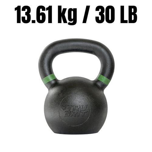 Cast iron kettlebell 30lb - kettlebell, home