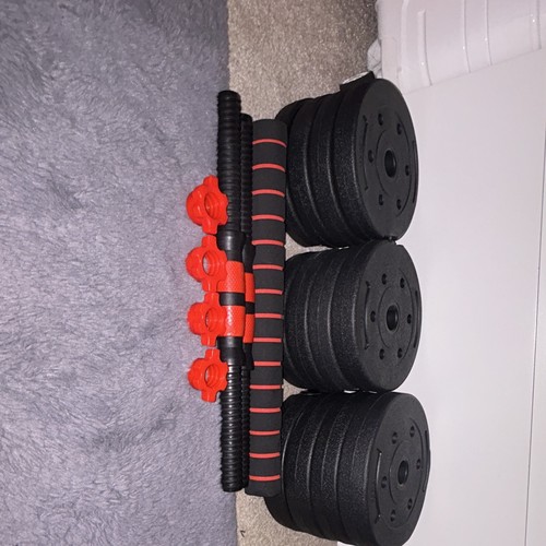 Black standard weight plates - weight,