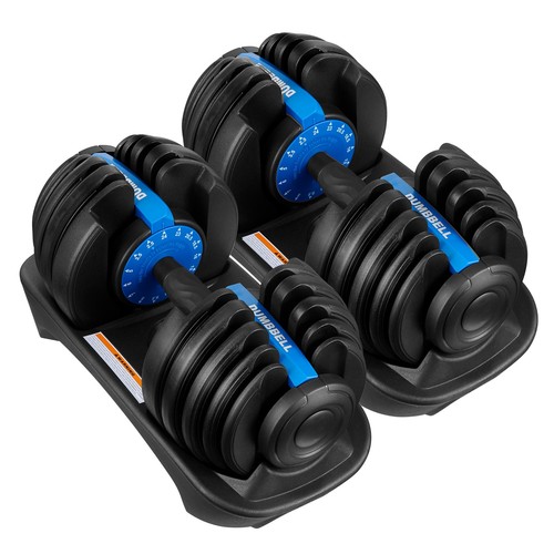 Adjustable dumbbell 24kg set - adjustable,