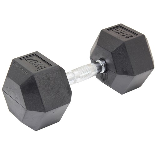 20kg hex dumbbell free - hex,