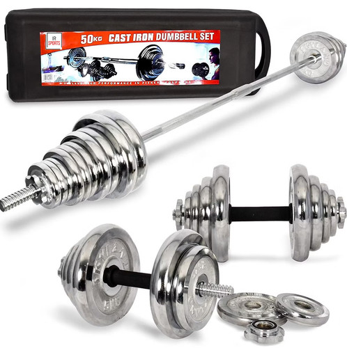 50kg adjustable dumbbells - adjustable, &
