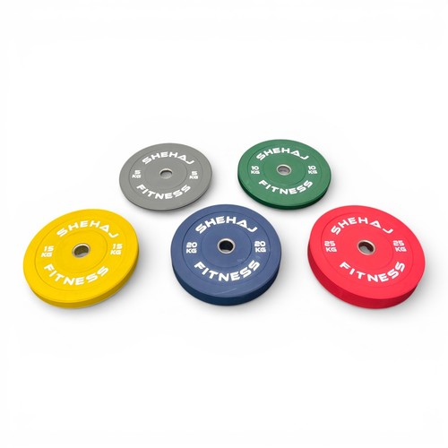Coloured bumper olympic weight - coloured,