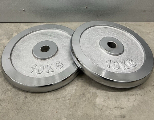 2x10kg chrome finished - 2x10kg,