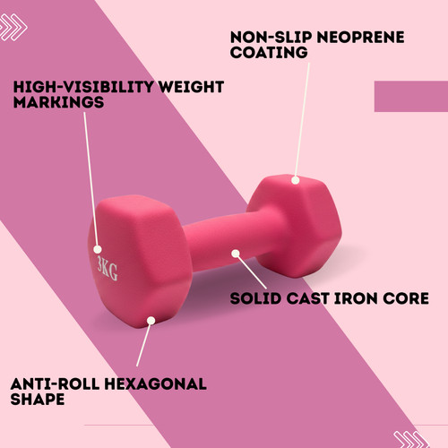 Hand weights pair neoprene - hand,