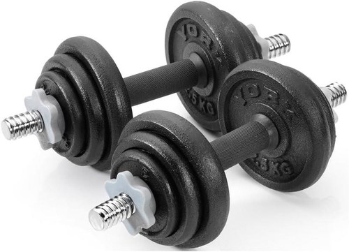 Cast iron spinlock - iron, dumbbell