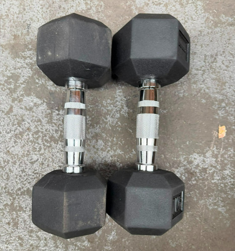 Hex dumbbells 7kg - hex,