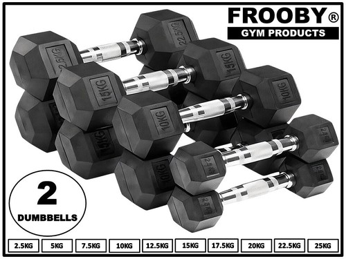 Hex dumbbells set pair - dumbbells, ergo