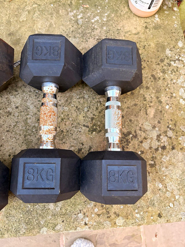 Hex dumbbell 12kg - 14, dumbbell’s