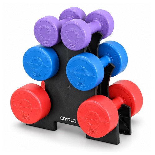 New 12kg vinyl hand dumbbell - hand,
