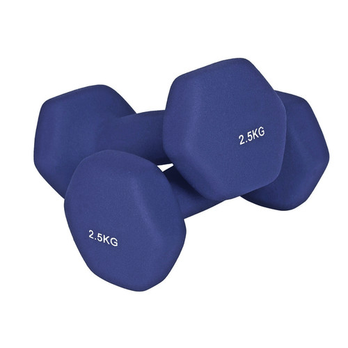 5kg hex dumbbells - 2, x