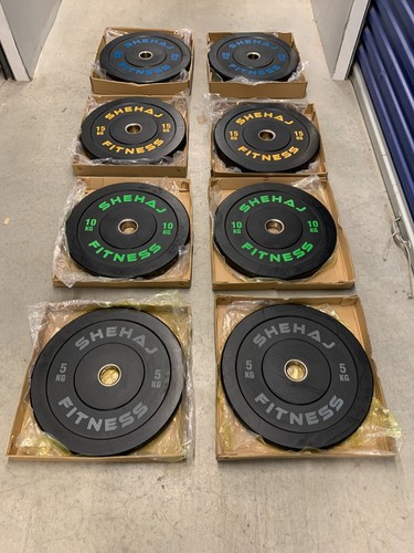 100kg set bumper - 100kg, olympic