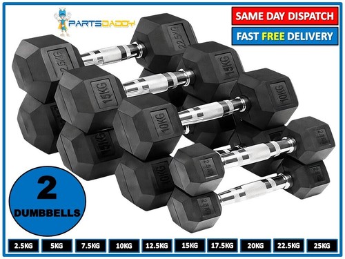 Hex dumbbells set pair - set, ergo