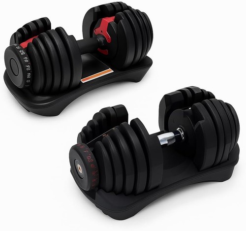 Adjustable quick dial dumbbell - adjustable,