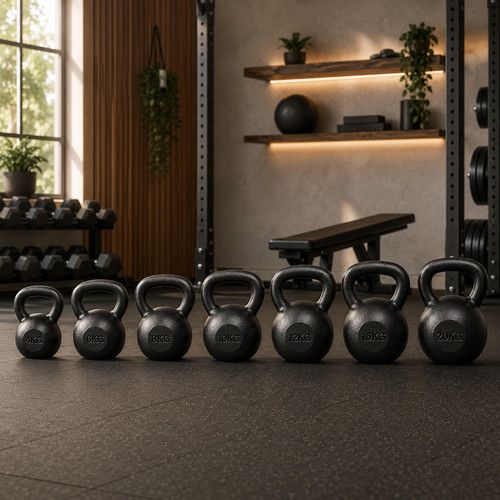 Cast iron kettlebell - iron,